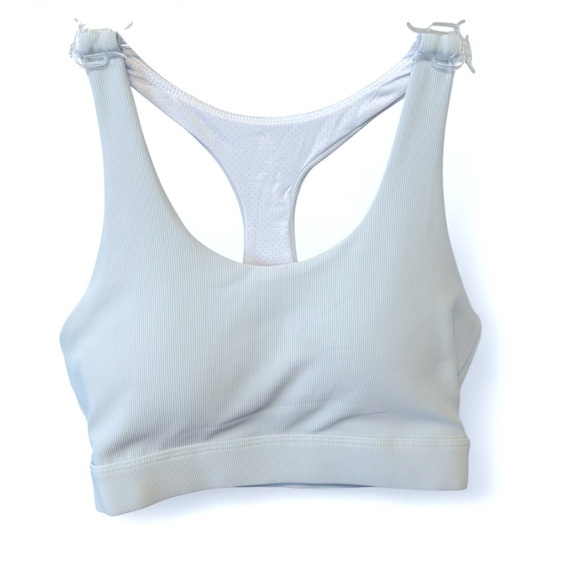 NWOT Women's Light Blue Sports Bra - Picture 3 of 4